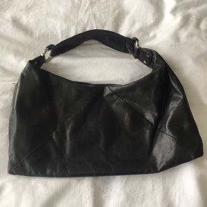 HOBO BLACK LEATHER PURSE